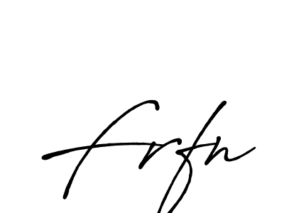 The best way (Antro_Vectra_Bolder) to make a short signature is to pick only two or three words in your name. The name Frfn include a total of six letters. For converting this name. Frfn signature style 7 images and pictures png