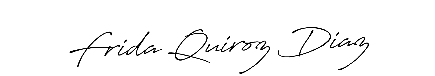 You should practise on your own different ways (Antro_Vectra_Bolder) to write your name (Frida Quiroz Diaz) in signature. don't let someone else do it for you. Frida Quiroz Diaz signature style 7 images and pictures png