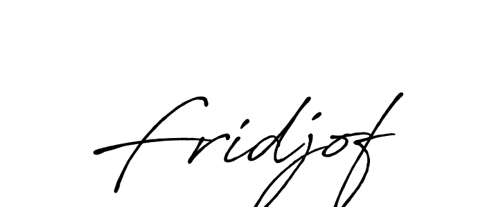 Create a beautiful signature design for name Fridjof. With this signature (Antro_Vectra_Bolder) fonts, you can make a handwritten signature for free. Fridjof signature style 7 images and pictures png