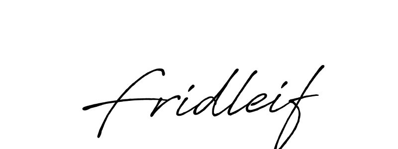 Make a beautiful signature design for name Fridleif. With this signature (Antro_Vectra_Bolder) style, you can create a handwritten signature for free. Fridleif signature style 7 images and pictures png