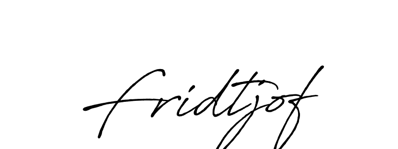 Design your own signature with our free online signature maker. With this signature software, you can create a handwritten (Antro_Vectra_Bolder) signature for name Fridtjof. Fridtjof signature style 7 images and pictures png