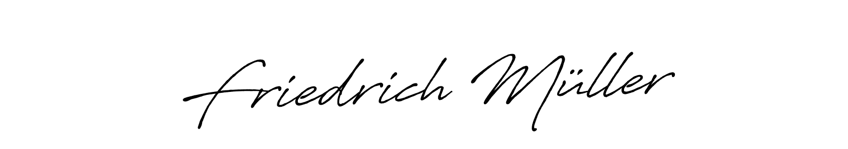 Use a signature maker to create a handwritten signature online. With this signature software, you can design (Antro_Vectra_Bolder) your own signature for name Friedrich Müller. Friedrich Müller signature style 7 images and pictures png