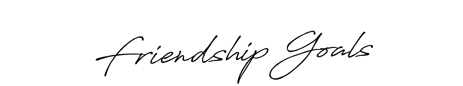 How to Draw Friendship Goals signature style? Antro_Vectra_Bolder is a latest design signature styles for name Friendship Goals. Friendship Goals signature style 7 images and pictures png