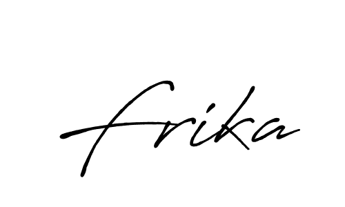 Similarly Antro_Vectra_Bolder is the best handwritten signature design. Signature creator online .You can use it as an online autograph creator for name Frika. Frika signature style 7 images and pictures png