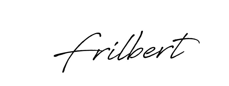 You should practise on your own different ways (Antro_Vectra_Bolder) to write your name (Frilbert) in signature. don't let someone else do it for you. Frilbert signature style 7 images and pictures png