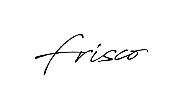 This is the best signature style for the Frisco name. Also you like these signature font (Antro_Vectra_Bolder). Mix name signature. Frisco signature style 7 images and pictures png