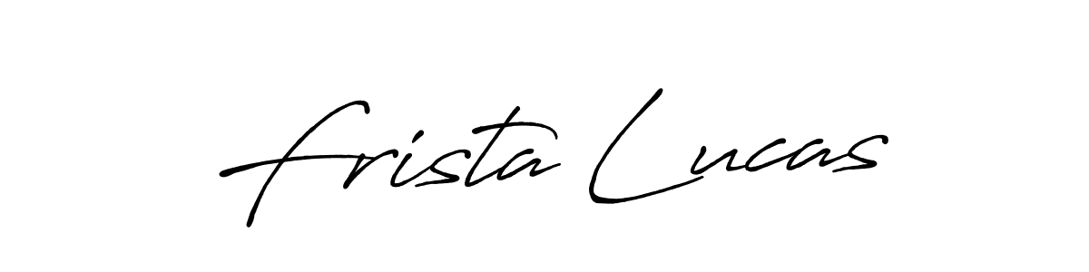 Here are the top 10 professional signature styles for the name Frista Lucas. These are the best autograph styles you can use for your name. Frista Lucas signature style 7 images and pictures png