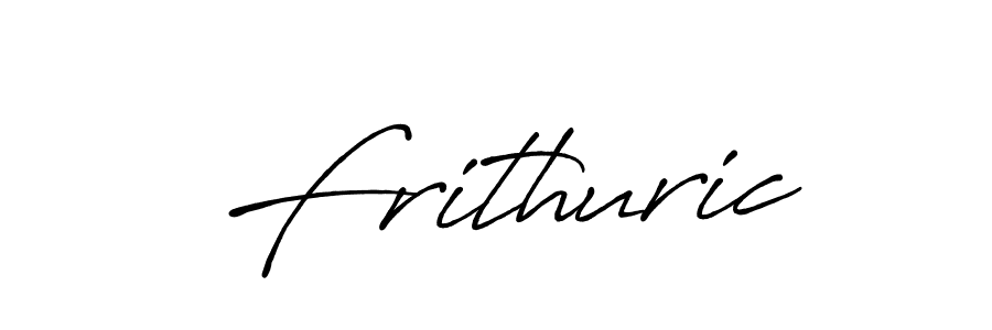 How to make Frithuric name signature. Use Antro_Vectra_Bolder style for creating short signs online. This is the latest handwritten sign. Frithuric signature style 7 images and pictures png