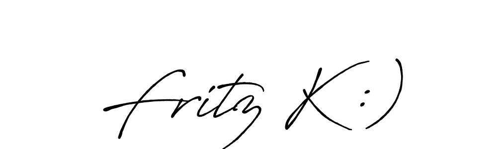 Similarly Antro_Vectra_Bolder is the best handwritten signature design. Signature creator online .You can use it as an online autograph creator for name Fritz K :). Fritz K :) signature style 7 images and pictures png