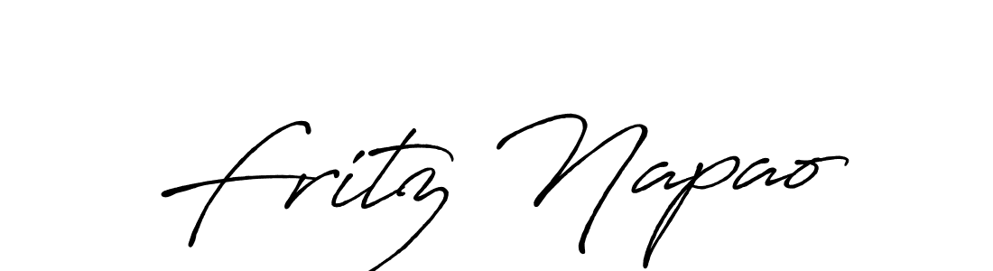 Make a short Fritz Napao signature style. Manage your documents anywhere anytime using Antro_Vectra_Bolder. Create and add eSignatures, submit forms, share and send files easily. Fritz Napao signature style 7 images and pictures png