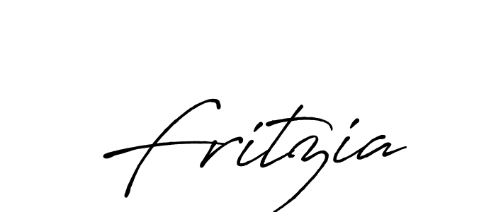Create a beautiful signature design for name Fritzia. With this signature (Antro_Vectra_Bolder) fonts, you can make a handwritten signature for free. Fritzia signature style 7 images and pictures png