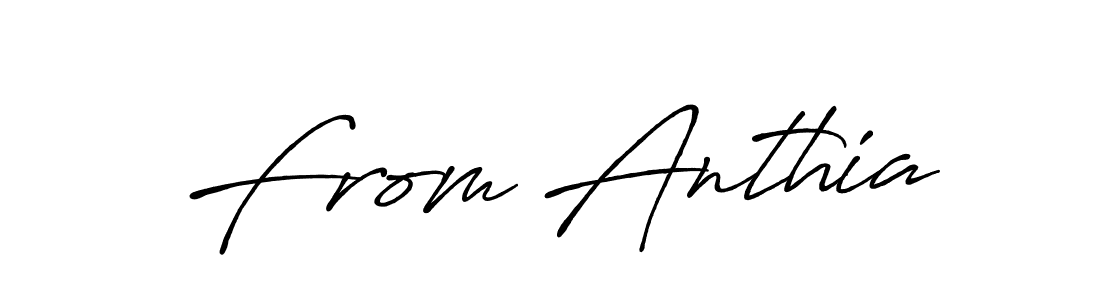 Make a beautiful signature design for name From Anthia. With this signature (Antro_Vectra_Bolder) style, you can create a handwritten signature for free. From Anthia signature style 7 images and pictures png