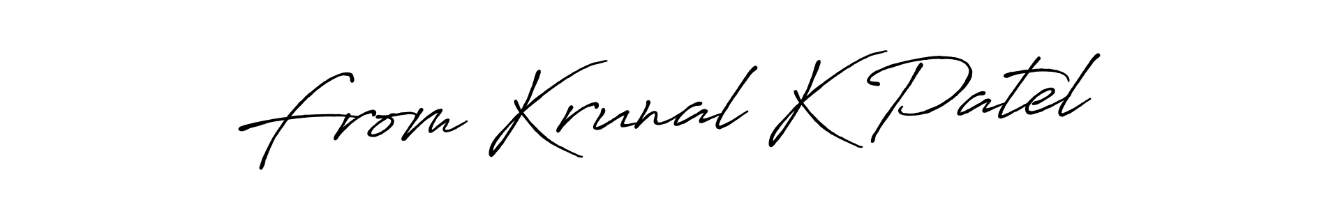 You should practise on your own different ways (Antro_Vectra_Bolder) to write your name (From Krunal K Patel) in signature. don't let someone else do it for you. From Krunal K Patel signature style 7 images and pictures png