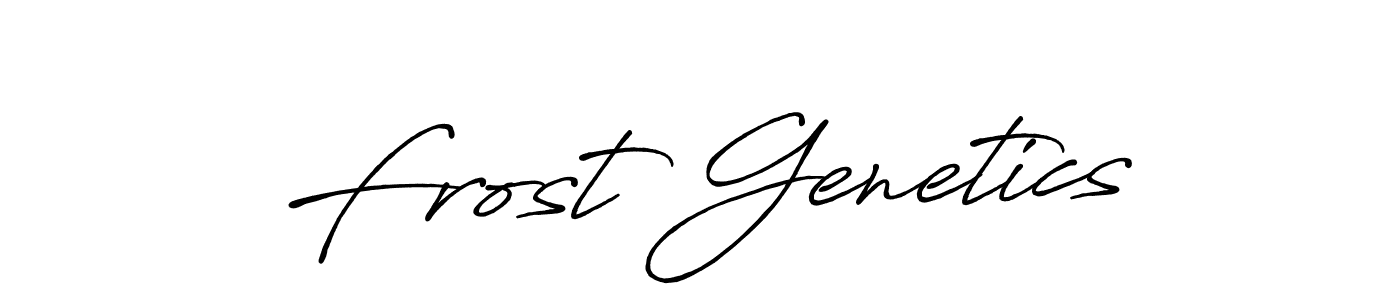 if you are searching for the best signature style for your name Frost Genetics. so please give up your signature search. here we have designed multiple signature styles  using Antro_Vectra_Bolder. Frost Genetics signature style 7 images and pictures png