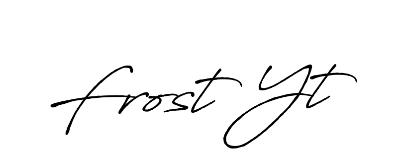 Best and Professional Signature Style for Frost Yt. Antro_Vectra_Bolder Best Signature Style Collection. Frost Yt signature style 7 images and pictures png