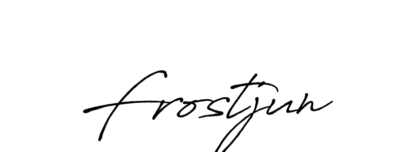 See photos of Frostjun official signature by Spectra . Check more albums & portfolios. Read reviews & check more about Antro_Vectra_Bolder font. Frostjun signature style 7 images and pictures png