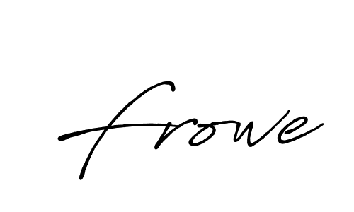Similarly Antro_Vectra_Bolder is the best handwritten signature design. Signature creator online .You can use it as an online autograph creator for name Frowe. Frowe signature style 7 images and pictures png