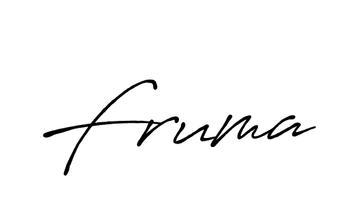 Make a beautiful signature design for name Fruma. Use this online signature maker to create a handwritten signature for free. Fruma signature style 7 images and pictures png