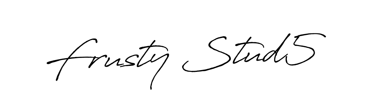 Once you've used our free online signature maker to create your best signature Antro_Vectra_Bolder style, it's time to enjoy all of the benefits that Frusty Stud5 name signing documents. Frusty Stud5 signature style 7 images and pictures png