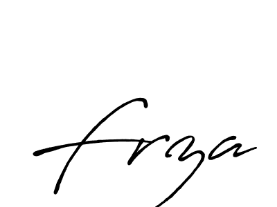 Once you've used our free online signature maker to create your best signature Antro_Vectra_Bolder style, it's time to enjoy all of the benefits that Frza name signing documents. Frza signature style 7 images and pictures png