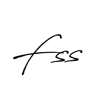 Best and Professional Signature Style for Fss. Antro_Vectra_Bolder Best Signature Style Collection. Fss signature style 7 images and pictures png