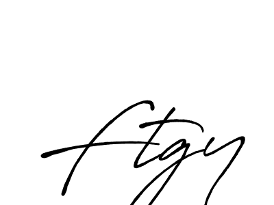 Antro_Vectra_Bolder is a professional signature style that is perfect for those who want to add a touch of class to their signature. It is also a great choice for those who want to make their signature more unique. Get Ftgy name to fancy signature for free. Ftgy signature style 7 images and pictures png