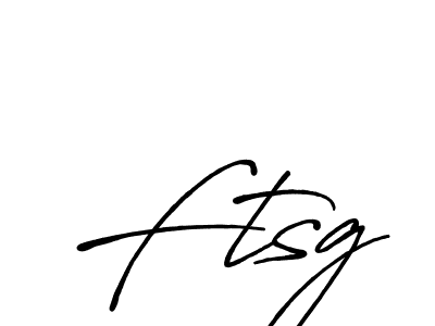 Once you've used our free online signature maker to create your best signature Antro_Vectra_Bolder style, it's time to enjoy all of the benefits that Ftsg name signing documents. Ftsg signature style 7 images and pictures png