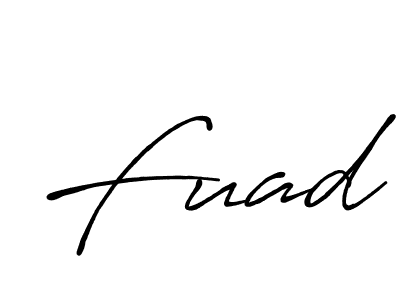 It looks lik you need a new signature style for name Fuad. Design unique handwritten (Antro_Vectra_Bolder) signature with our free signature maker in just a few clicks. Fuad signature style 7 images and pictures png