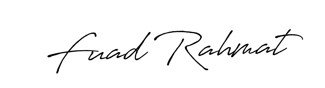 Best and Professional Signature Style for Fuad Rahmat. Antro_Vectra_Bolder Best Signature Style Collection. Fuad Rahmat signature style 7 images and pictures png
