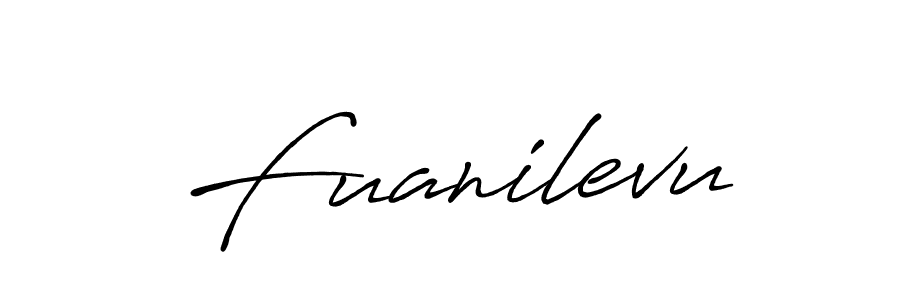 Create a beautiful signature design for name Fuanilevu. With this signature (Antro_Vectra_Bolder) fonts, you can make a handwritten signature for free. Fuanilevu signature style 7 images and pictures png