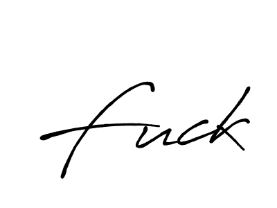 You should practise on your own different ways (Antro_Vectra_Bolder) to write your name (Fuck) in signature. don't let someone else do it for you. Fuck signature style 7 images and pictures png