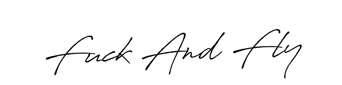 This is the best signature style for the Fuck And Fly name. Also you like these signature font (Antro_Vectra_Bolder). Mix name signature. Fuck And Fly signature style 7 images and pictures png