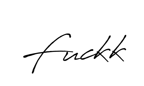 How to make Fuckk signature? Antro_Vectra_Bolder is a professional autograph style. Create handwritten signature for Fuckk name. Fuckk signature style 7 images and pictures png