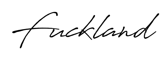 You should practise on your own different ways (Antro_Vectra_Bolder) to write your name (Fuckland) in signature. Don't let someone else do it for you. Fuckland signature style 7 images and pictures png