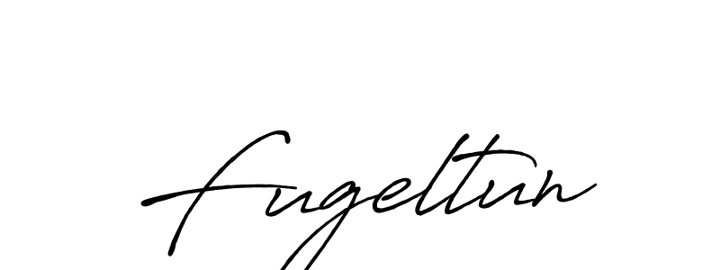 Fugeltun stylish signature style. Best Handwritten Sign (Antro_Vectra_Bolder) for my name. Handwritten Signature Collection Ideas for my name Fugeltun. Fugeltun signature style 7 images and pictures png
