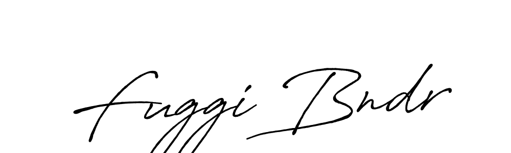 How to make Fuggi Bndr name signature. Use Antro_Vectra_Bolder style for creating short signs online. This is the latest handwritten sign. Fuggi Bndr signature style 7 images and pictures png