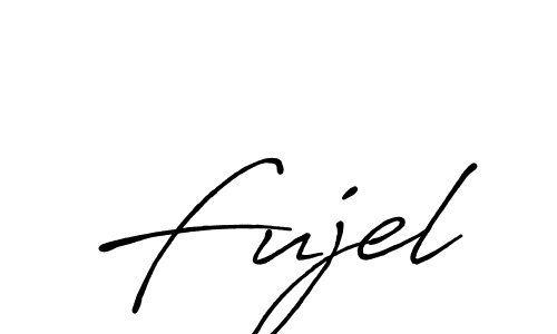 Create a beautiful signature design for name Fujel. With this signature (Antro_Vectra_Bolder) fonts, you can make a handwritten signature for free. Fujel signature style 7 images and pictures png