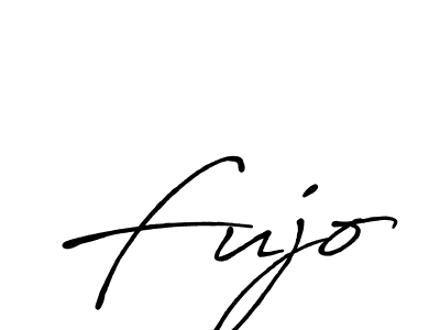 Also we have Fujo name is the best signature style. Create professional handwritten signature collection using Antro_Vectra_Bolder autograph style. Fujo signature style 7 images and pictures png