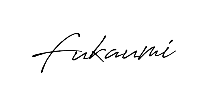 Use a signature maker to create a handwritten signature online. With this signature software, you can design (Antro_Vectra_Bolder) your own signature for name Fukaumi. Fukaumi signature style 7 images and pictures png