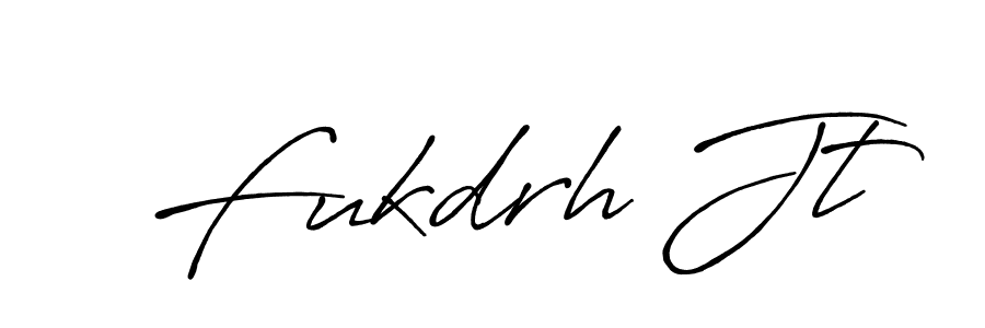 Also we have Fukdrh Jt name is the best signature style. Create professional handwritten signature collection using Antro_Vectra_Bolder autograph style. Fukdrh Jt signature style 7 images and pictures png