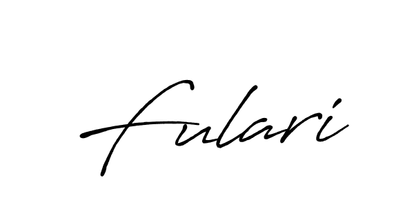 Also we have Fulari name is the best signature style. Create professional handwritten signature collection using Antro_Vectra_Bolder autograph style. Fulari signature style 7 images and pictures png