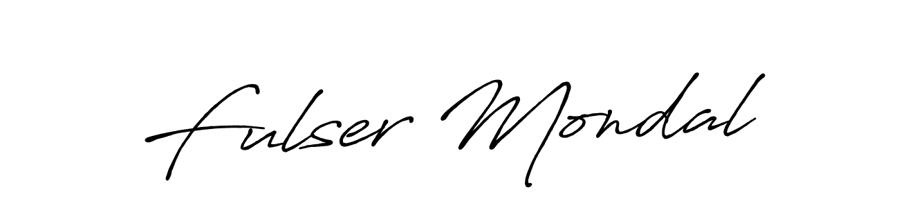 How to make Fulser Mondal signature? Antro_Vectra_Bolder is a professional autograph style. Create handwritten signature for Fulser Mondal name. Fulser Mondal signature style 7 images and pictures png