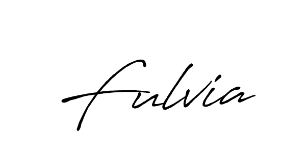 Also we have Fulvia name is the best signature style. Create professional handwritten signature collection using Antro_Vectra_Bolder autograph style. Fulvia signature style 7 images and pictures png