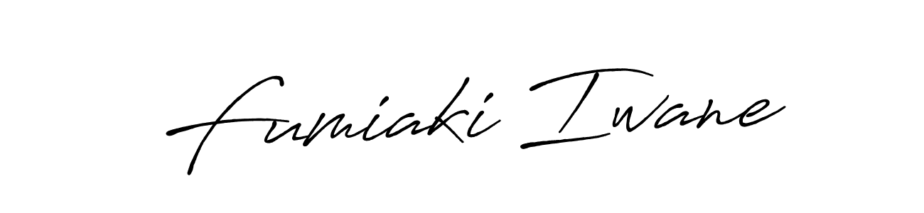 The best way (Antro_Vectra_Bolder) to make a short signature is to pick only two or three words in your name. The name Fumiaki Iwane include a total of six letters. For converting this name. Fumiaki Iwane signature style 7 images and pictures png
