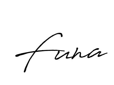 It looks lik you need a new signature style for name Funa. Design unique handwritten (Antro_Vectra_Bolder) signature with our free signature maker in just a few clicks. Funa signature style 7 images and pictures png