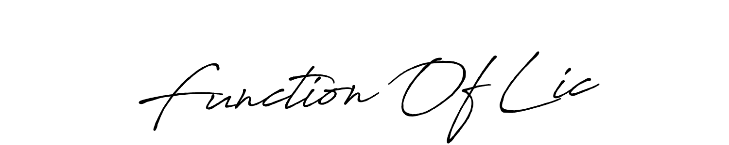 The best way (Antro_Vectra_Bolder) to make a short signature is to pick only two or three words in your name. The name Function Of Lic include a total of six letters. For converting this name. Function Of Lic signature style 7 images and pictures png