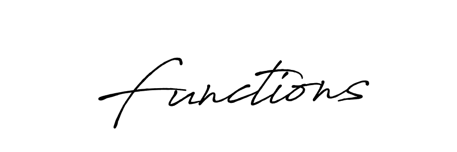 How to Draw Functions signature style? Antro_Vectra_Bolder is a latest design signature styles for name Functions. Functions signature style 7 images and pictures png