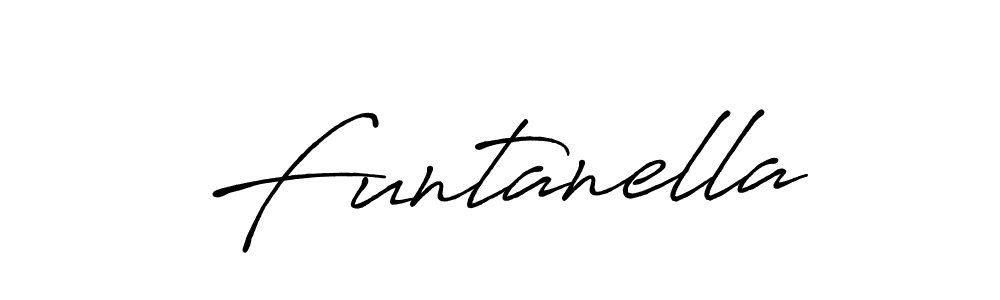 Also You can easily find your signature by using the search form. We will create Funtanella name handwritten signature images for you free of cost using Antro_Vectra_Bolder sign style. Funtanella signature style 7 images and pictures png