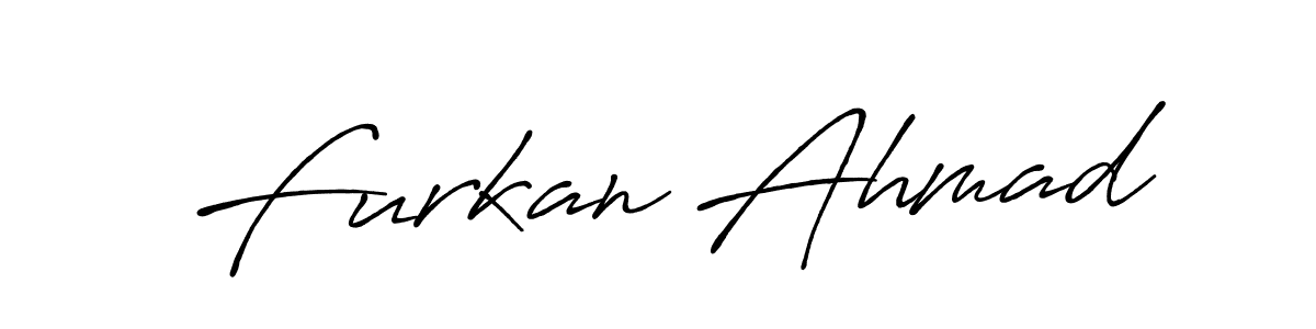 Make a beautiful signature design for name Furkan Ahmad. Use this online signature maker to create a handwritten signature for free. Furkan Ahmad signature style 7 images and pictures png