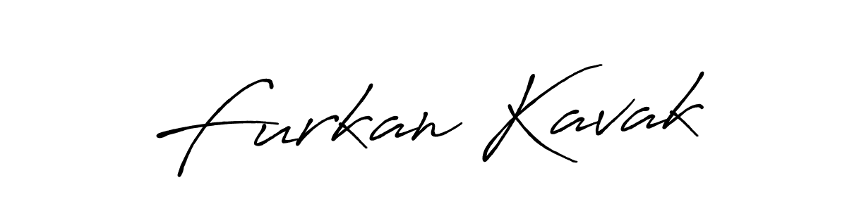 Create a beautiful signature design for name Furkan Kavak. With this signature (Antro_Vectra_Bolder) fonts, you can make a handwritten signature for free. Furkan Kavak signature style 7 images and pictures png